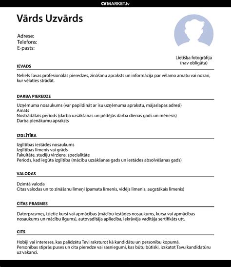 cv paraugs lv|cv paraugs bezmaksas.